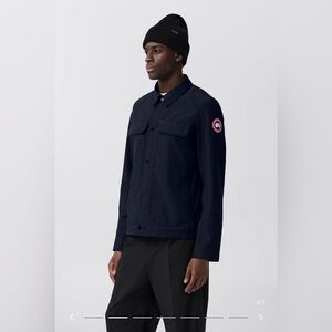 CANADA GOOSE Navy Burnaby Chore Jacket Size L NWT